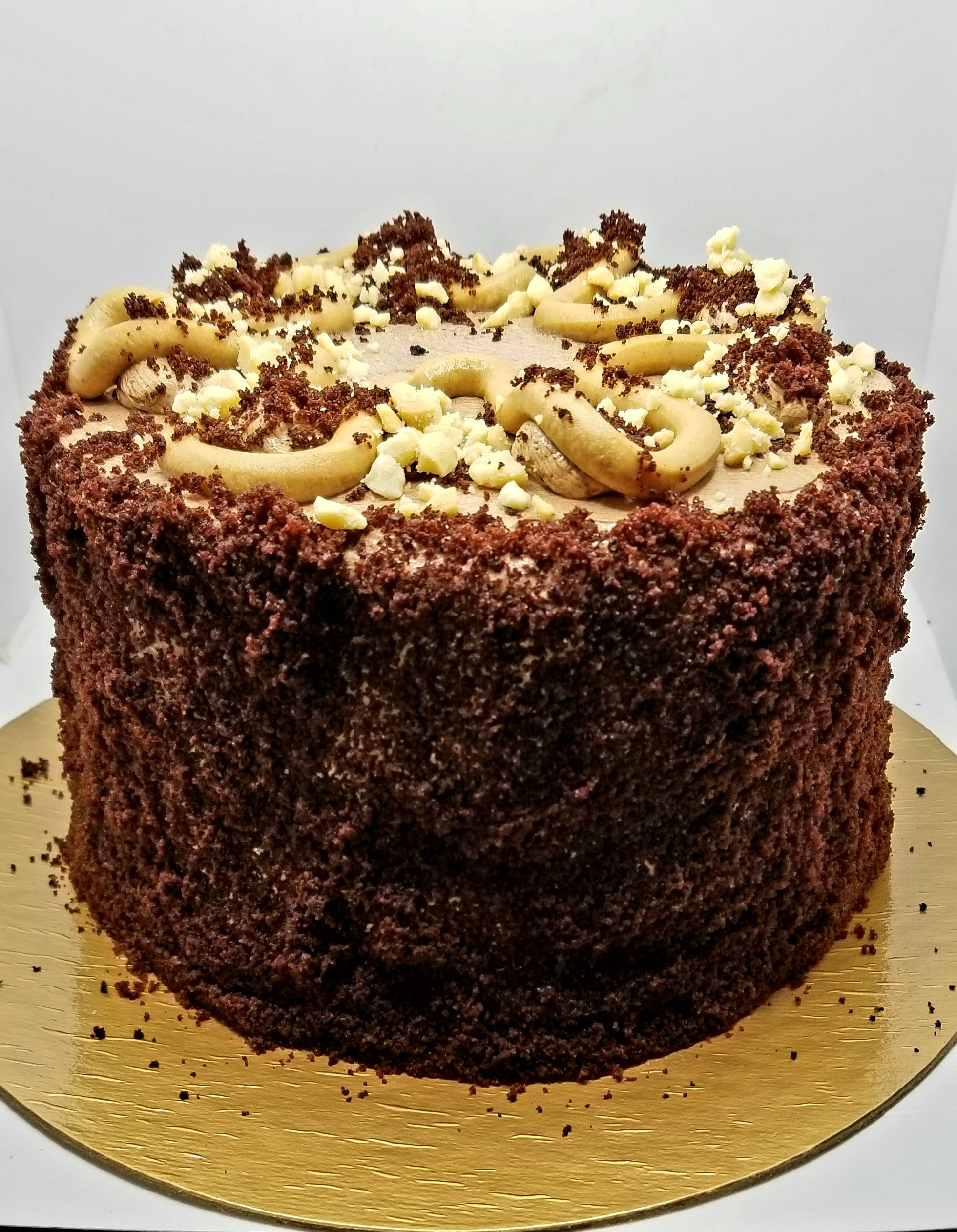 6" Peanut Butter Chocolate Cake