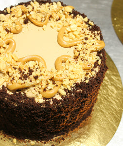 6" Peanut Butter Chocolate Cake