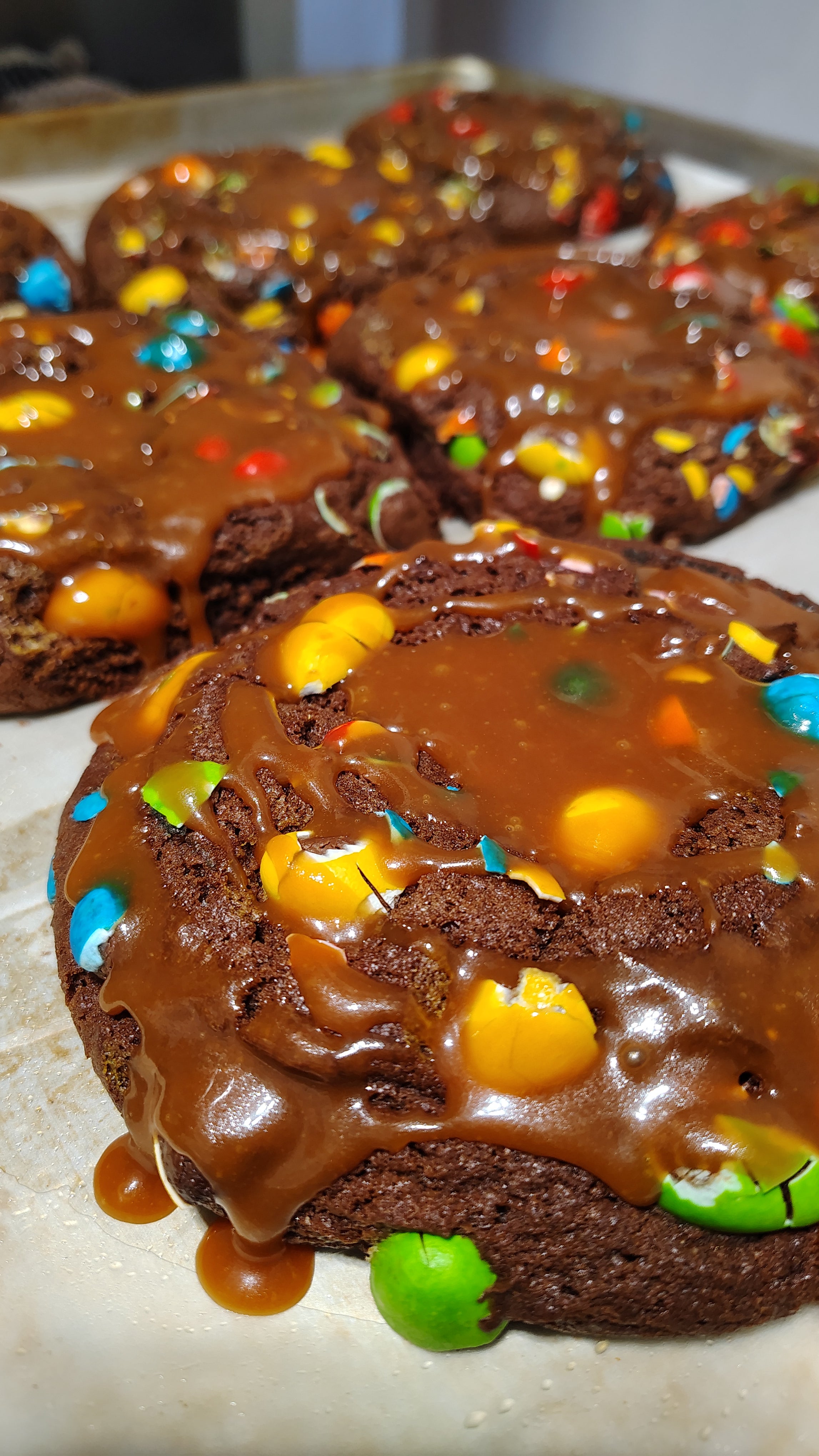 Double Chocolate Caramel Mini Egg Cookie (Limited Time Only)
